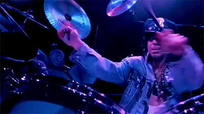 Prince on Drums (gif)