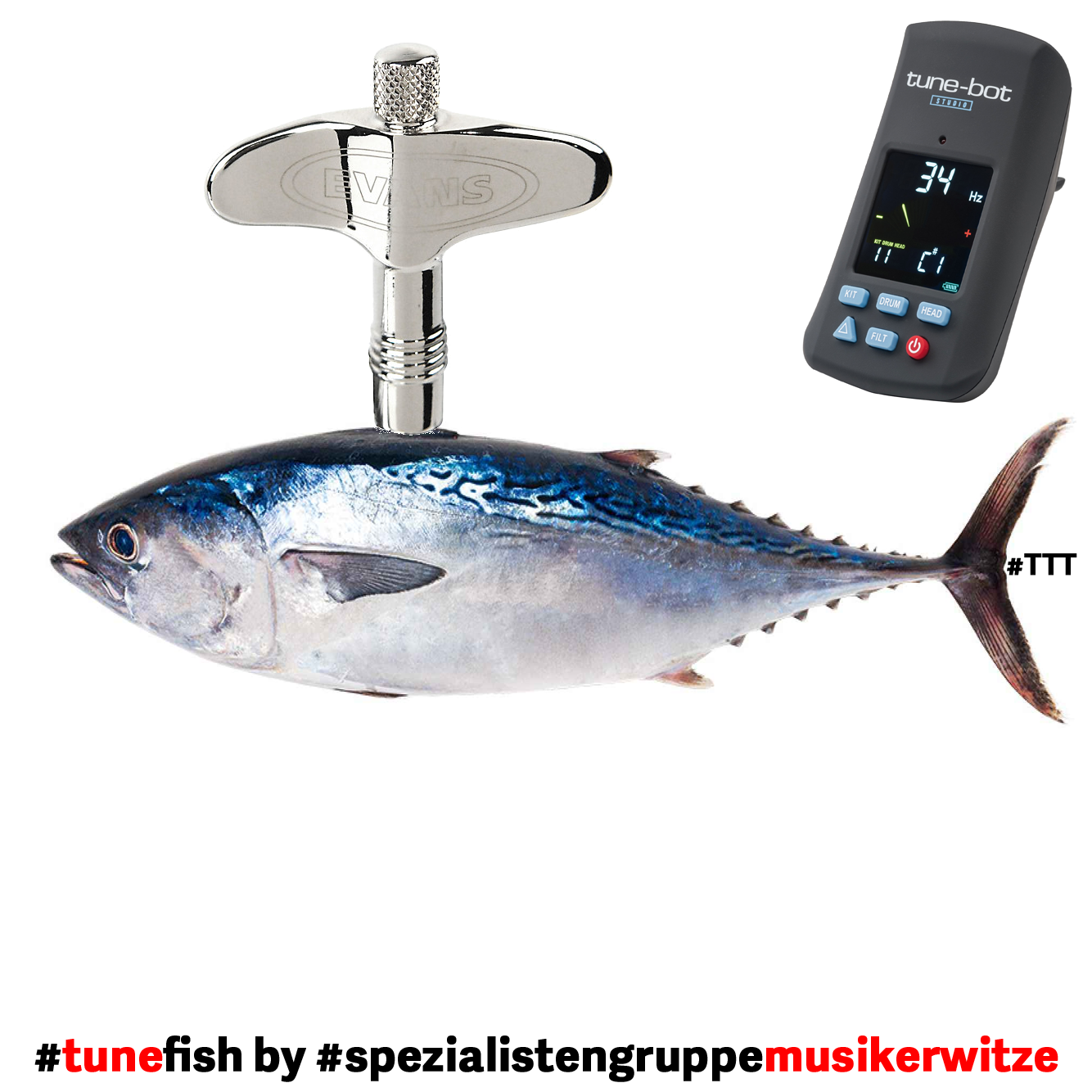 #tunefish by #spezialistengruppemusikerwitze #overtonelabs #tunebot #drumtuning #TTT #Tulipstagram