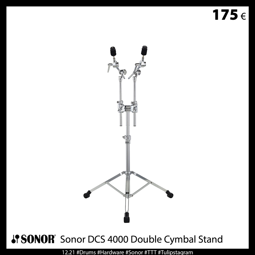 Produktabbildung Sonor DCS 4000 Double Cymbal Stand #TTT #Tulipstagram