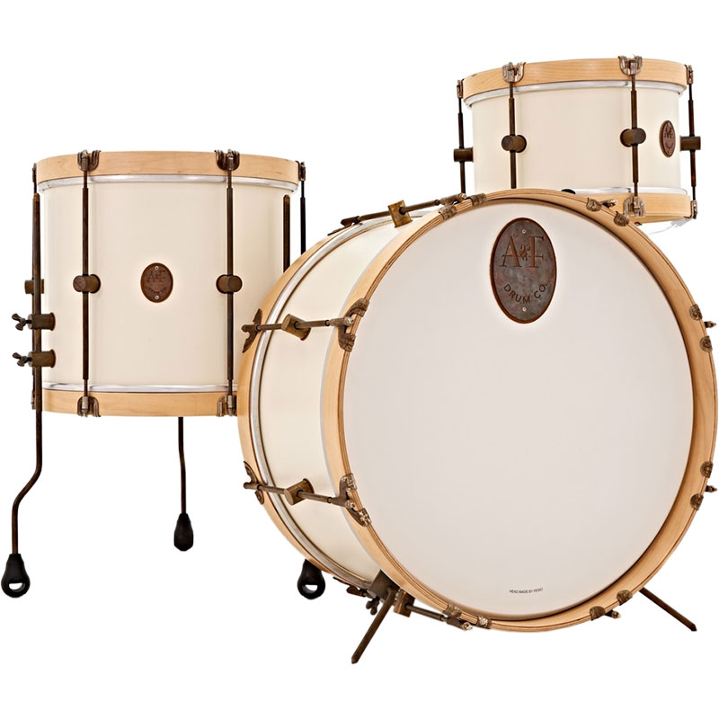 23.04.22 A&F DrumCo Antique White Maple Field Drum (Quelle: Herstellerfoto)