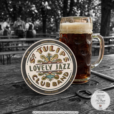 Biergarten - Beer Garden #SgtTulipsLovelyJazzClubBand #TulipKI #Tulipstagram