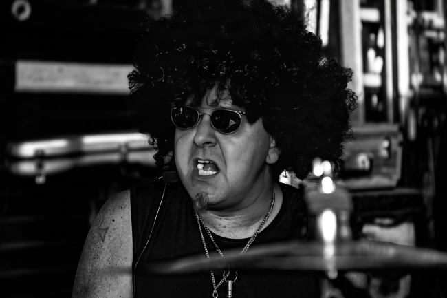 Tommy T. Tulip, Drummer, The Famous Xtraordinary Blackbirds.TV - 31.05.08 #TheDaysofHolunder #blackbirDs.tv #TTT #Tulipstagram © Jarek Ilski
