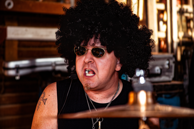 Tommy T. Tulip, Drummer, The Famous Xtraordinary Blackbirds.TV - 31.05.08 #TheDaysofHolunder #blackbirDs.tv #TTT #Tulipstagram © Jarek Ilski