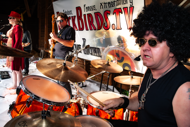 Tommy T. Tulip, Drummer, The Famous Xtraordinary Blackbirds.TV - 31.05.08 #TheDaysofHolunder #blackbirDs.tv #TTT #Tulipstagram © Jarek Ilski